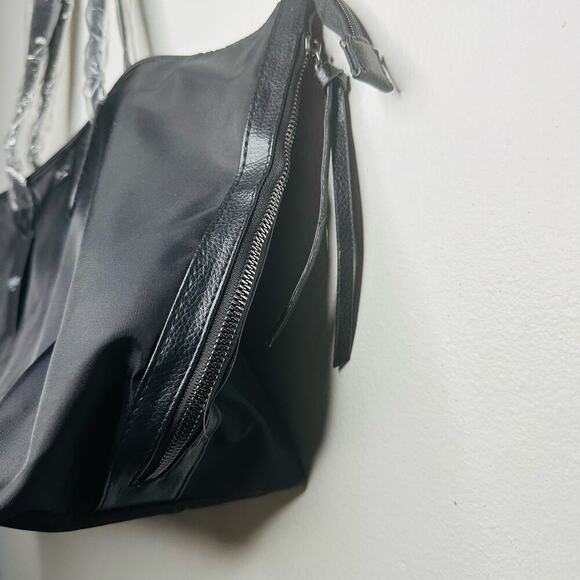 NWT BOTKIER New York Bond Black Nylon Oversized Compartment Tote Handbag - Picture 7 of 9